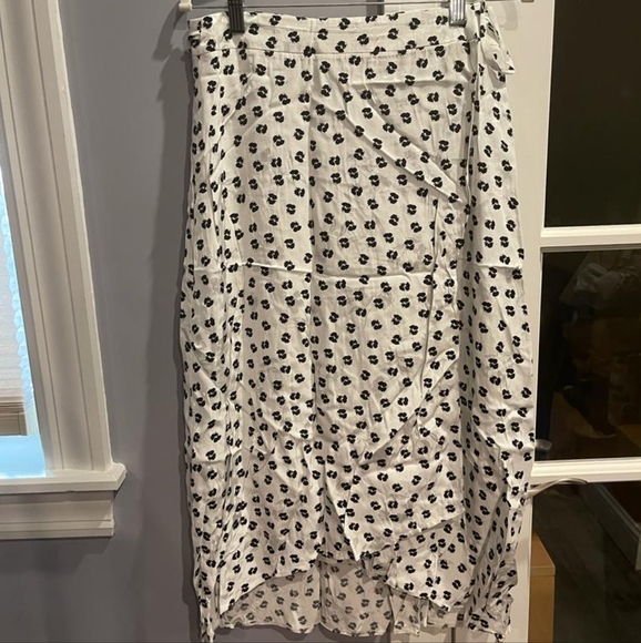 ASOS floral wrap midi skirt - Picture 7 of 9